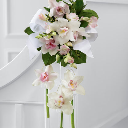 Perfect Entrance Pew Arrangement –  The Flower Factory, Tarzana CA