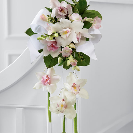 Perfect Entrance Pew Arrangement –  The Flower Factory, Tarzana CA