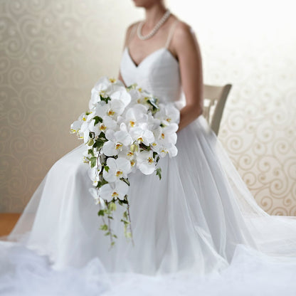 Classic White Bouquet –  The Flower Factory, Tarzana CA