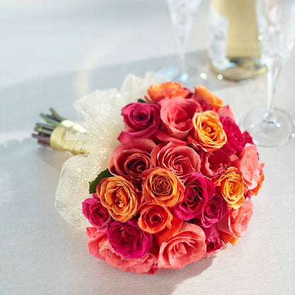 Sweet Roses Bouquet –  The Flower Factory, Tarzana CA
