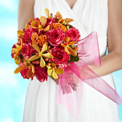 Brilliant Shades of Love Bouquet –  The Flower Factory, Tarzana CA