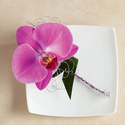 Glorious Boutonniere –  The Flower Factory, Tarzana CA