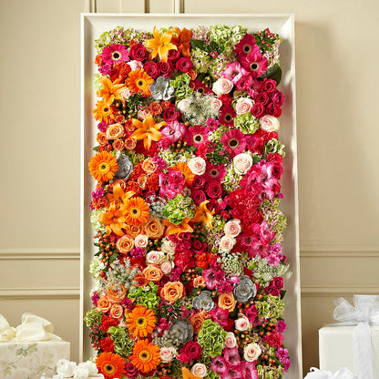 Fresh Picked Floral Wall –  The Flower Factory, Tarzana CA