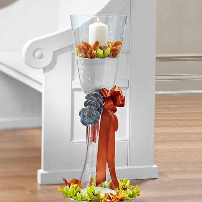 Matrimony Pew Decor –  The Flower Factory, Tarzana CA