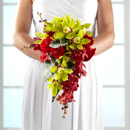 Elegant Orchid Bouquet –  The Flower Factory, Tarzana CA