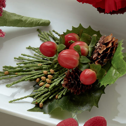 Red Berry Boutonniere –  The Flower Factory, Tarzana CA