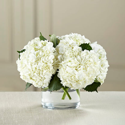 White Hydrangea Bouquet –  The Flower Factory, Tarzana CA
