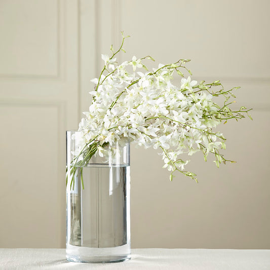 White Dendrobium Bouquet –  The Flower Factory, Tarzana CA