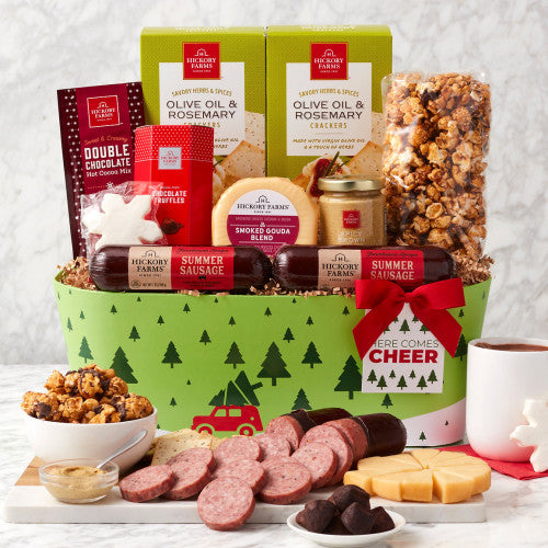 Here Comes Cheer Holiday Gift Basket