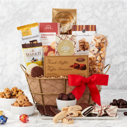 Decadent Delights Chocolate Gift Basket –  The Flower Factory, Tarzana CA