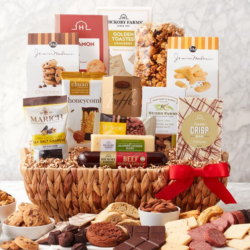Delightful Decadence Gift Basket –  The Flower Factory, Tarzana CA