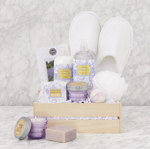 Lavender Spa Gift Basket –  The Flower Factory, Tarzana CA