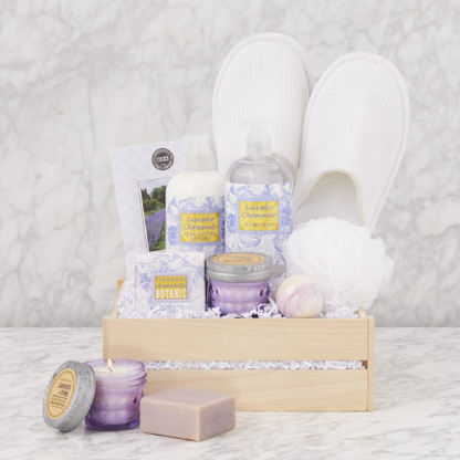 Lavender Spa Gift Basket –  The Flower Factory, Tarzana CA