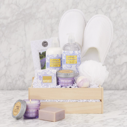 Lavender Spa Gift Basket