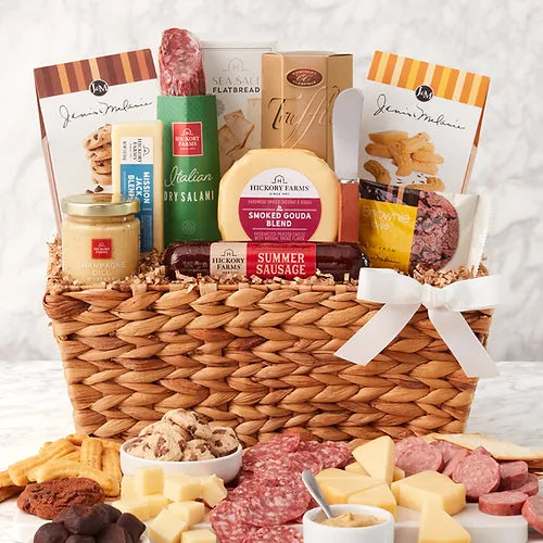 Gourmet Charcuterie Gift Basket