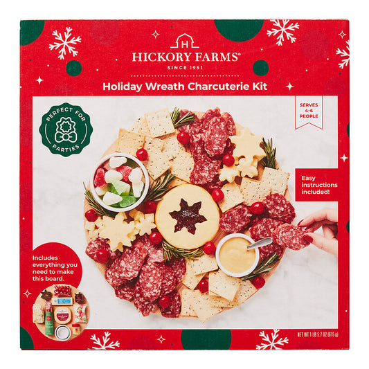 Holiday Wreath Charcuterie Kit