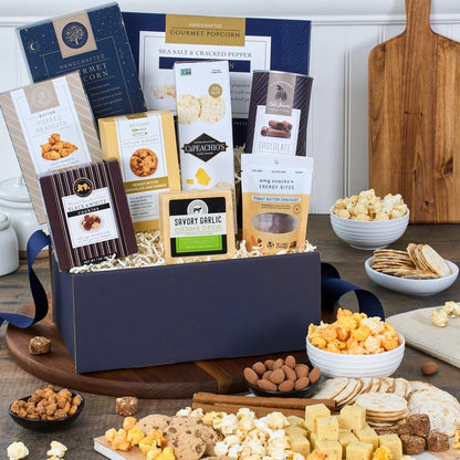 Snack & Chocolate Gift Basket Classic –  The Flower Factory, Tarzana CA