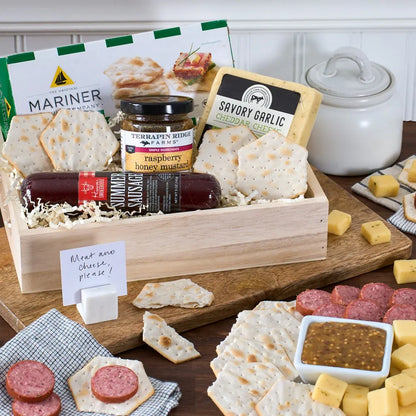 Gourmet Meat & Cheese Sampler –  The Flower Factory, Tarzana CA