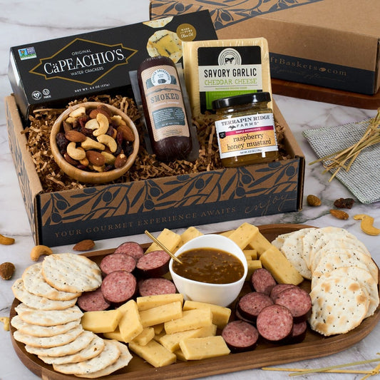 Gourmet Meat & Cheese Sampler –  The Flower Factory, Tarzana CA