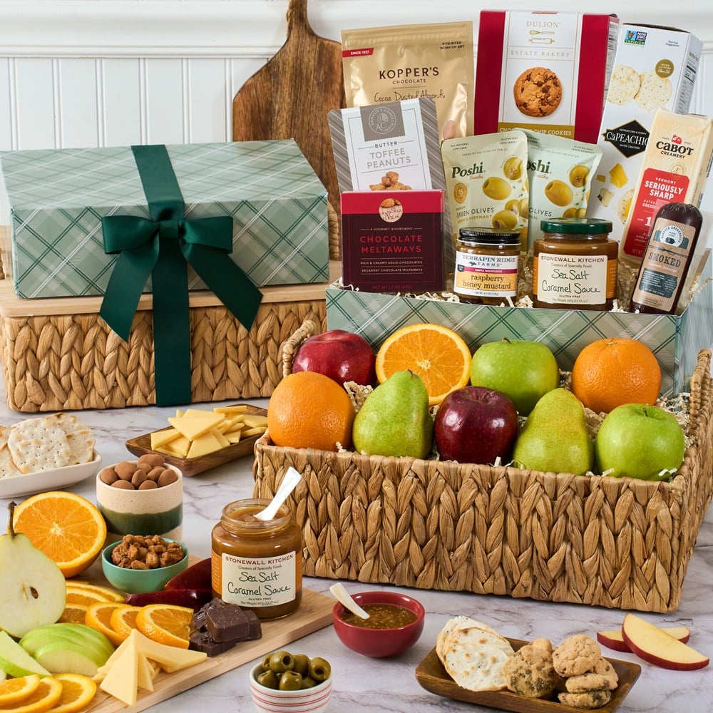 Bountiful Harvest - Fruit Gift Basket –  The Flower Factory, Tarzana CA