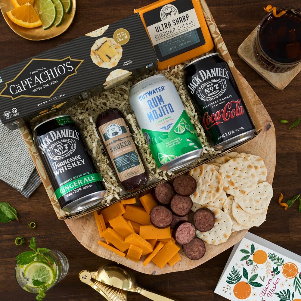 Jack Daniels and Coke Cocktail Gift