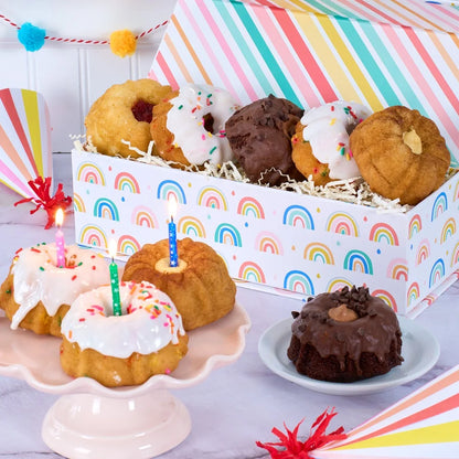 Happy Birthday Bundt Cake Assortment –  The Flower Factory, Tarzana CA