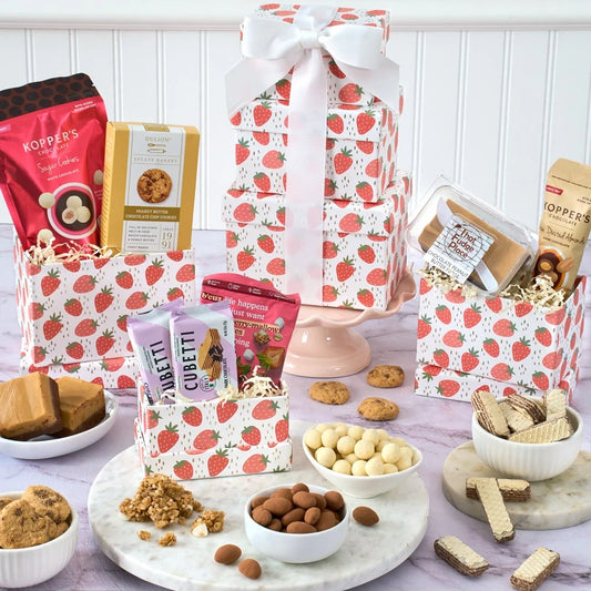 Chocolate Strawberry Gift Tower