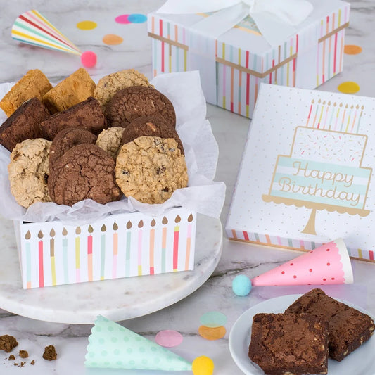Happy Birthday Bakery Box –  The Flower Factory, Tarzana CA