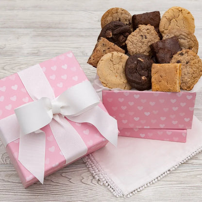 With Love Cookie & Brownie Gift Box –  The Flower Factory, Tarzana CA