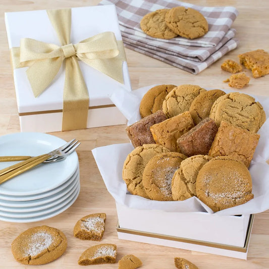 Vanilla and Blondie Baked Goods Gift Box