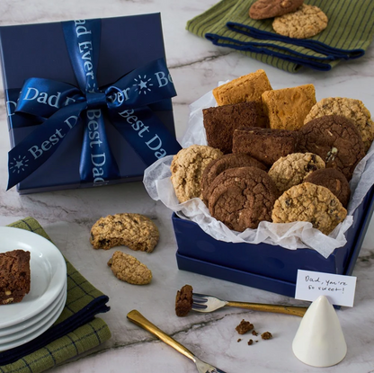 Father's Day Cookie & Brownie Gift Box –  The Flower Factory, Tarzana CA