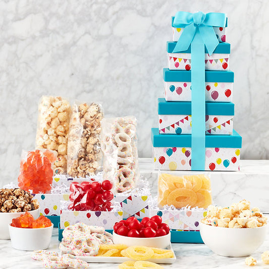 Birthday Sweets Gift Tower