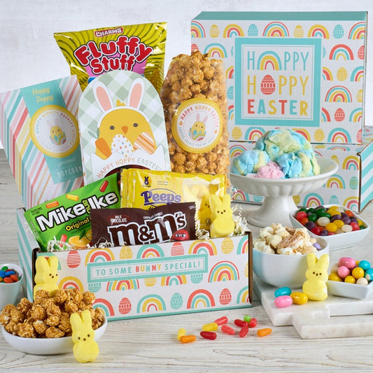 Happy Easter Candy Care Package Rainbow